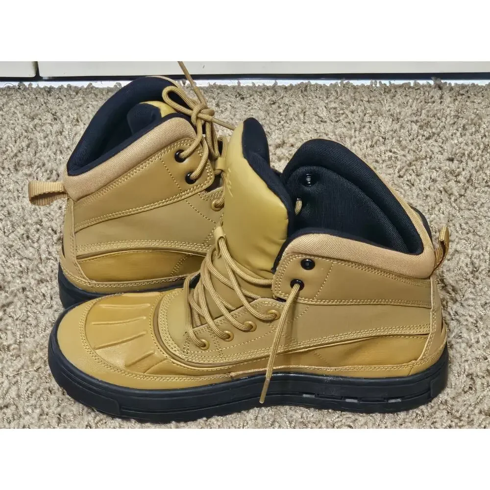 Nike ACG Woodside 2 High GS Youth Size 6.5Y Wheat Rain Duck Boots 524872-703